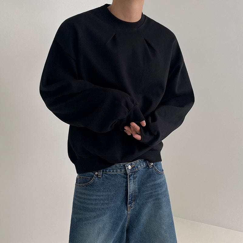 Maxct 6525 Front Folded Pullover Sweater
