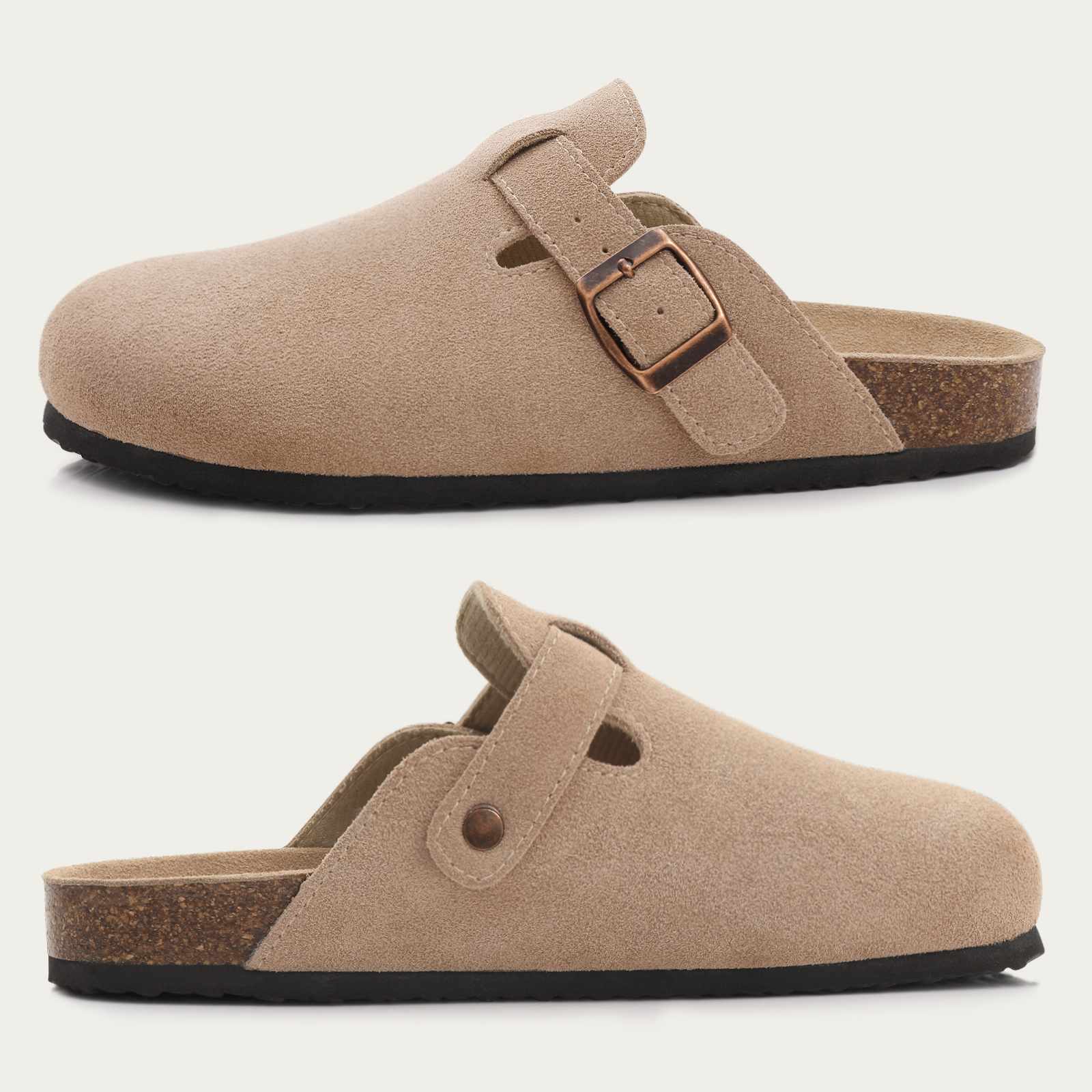 Cork Platform Sandals - Unisex