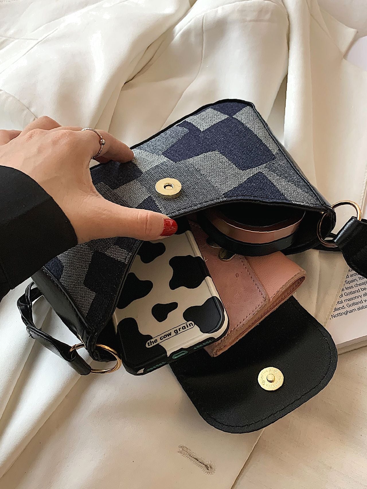Bag For Love - Color Block Maxct Bag  - Women Maxct Bags