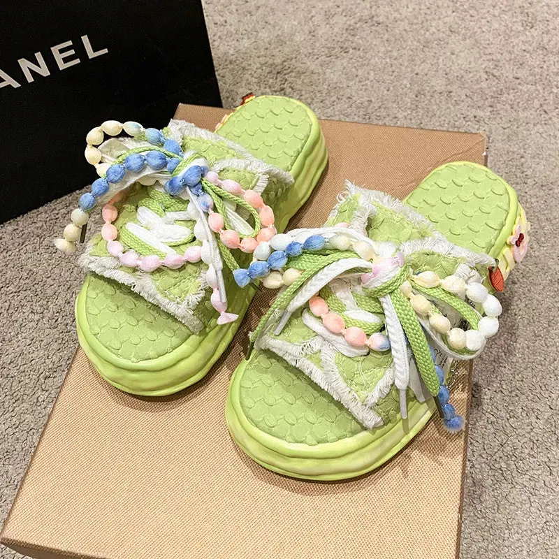 Women's Pastel Street-Style Sandals Maxct