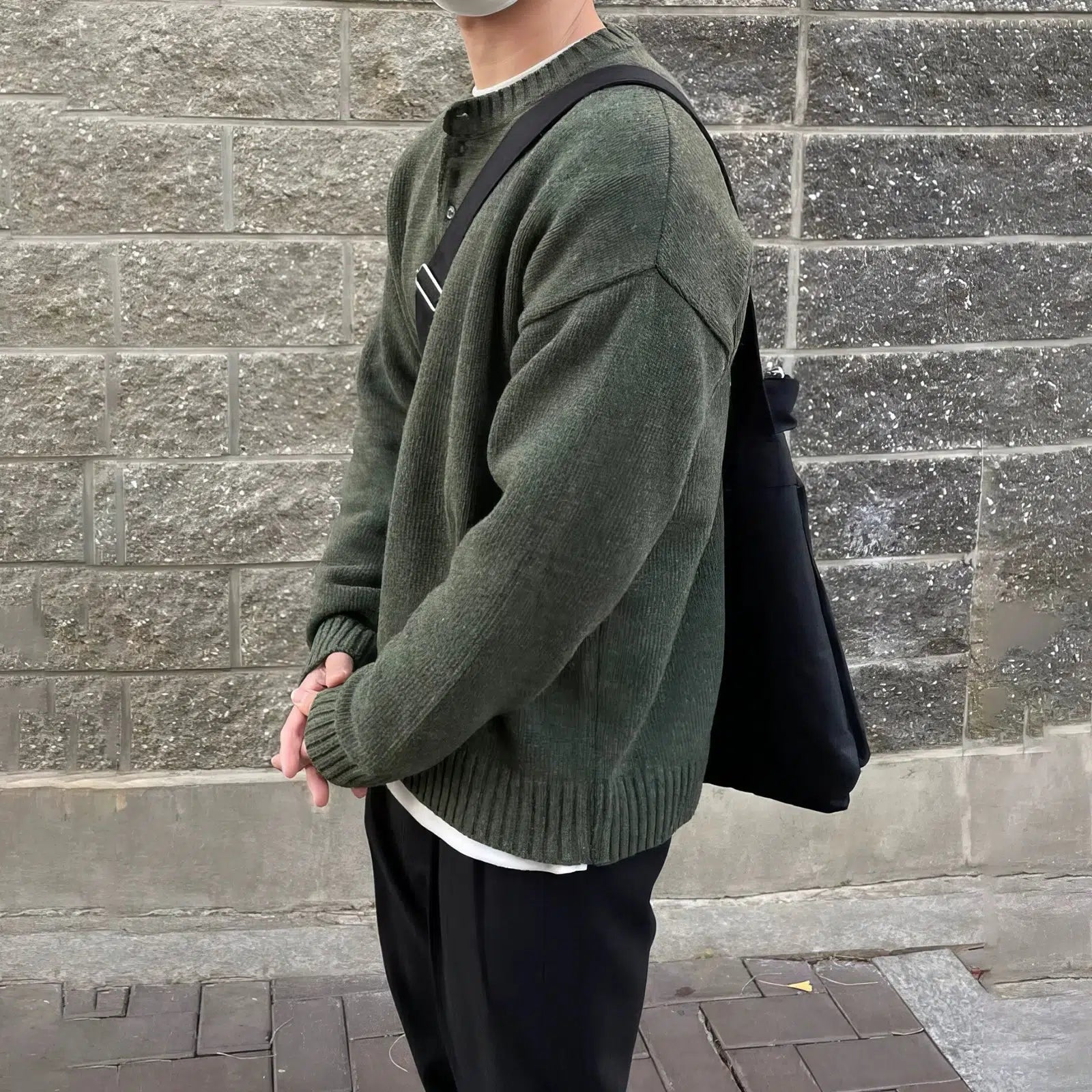 Maxct Henry Versatile Collar Sweater