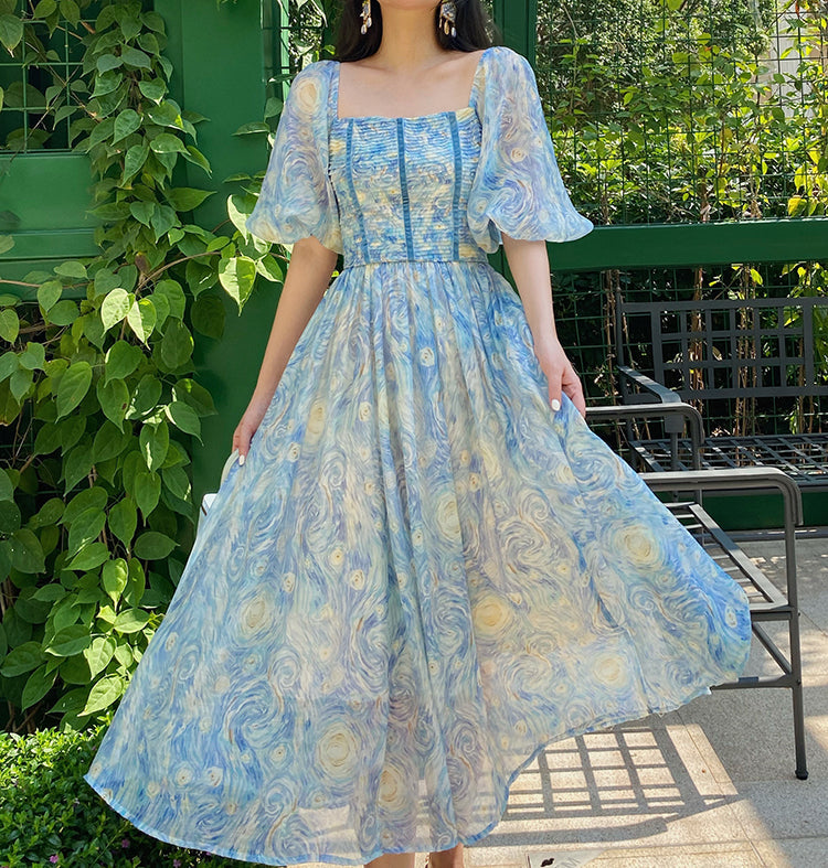 Starry Nights Midi Dress Maxct