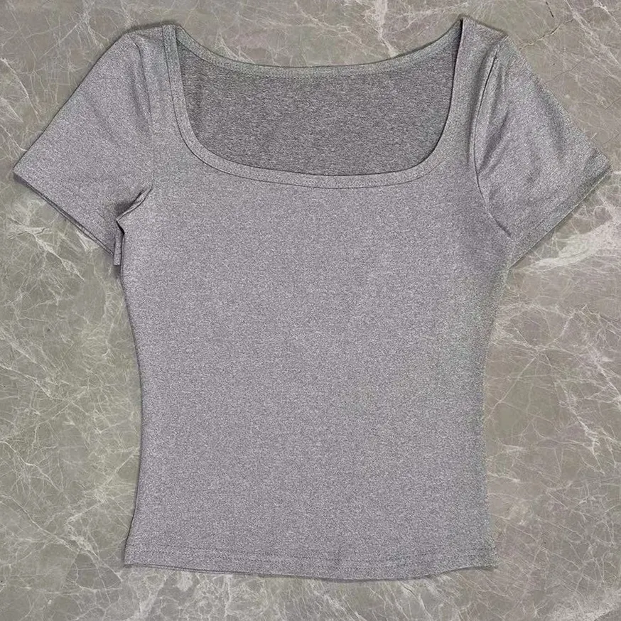 Maxct Amazon Sexy Women's Top Knitwear T-Shirt Sexy U-Neck Long Sleeve Shirt