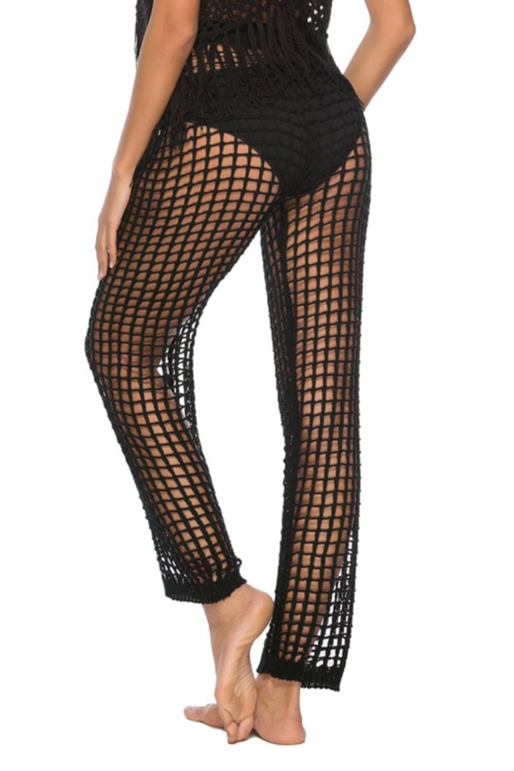 Maxct &Cutout High Waist Swim Pants