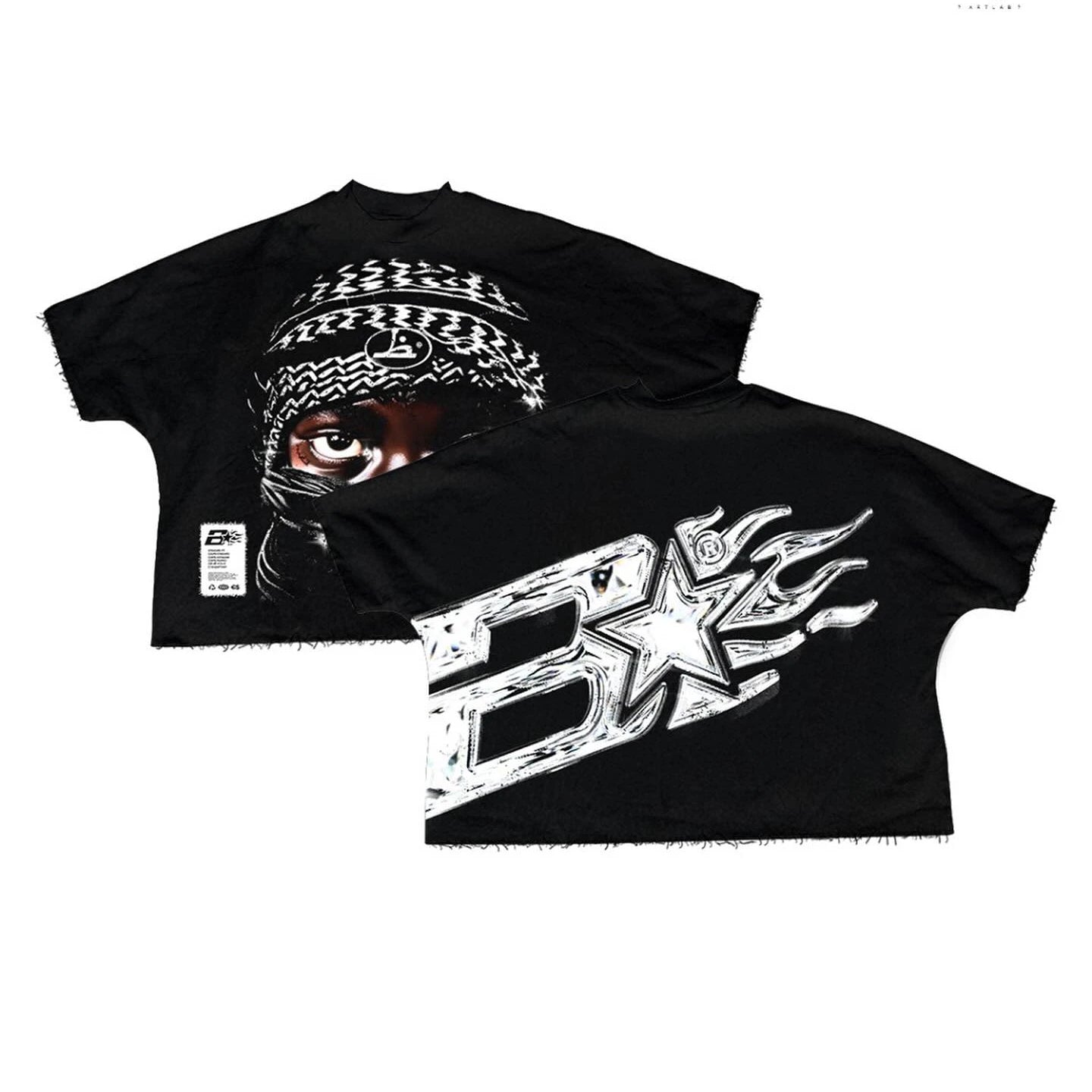 Maxct Streetwear Oversized Drop Sleeve T Shirts Men Women Harajuku Cartoon Characters Letter Graphic Print T Shirts Cotton Gothic Tops 1017