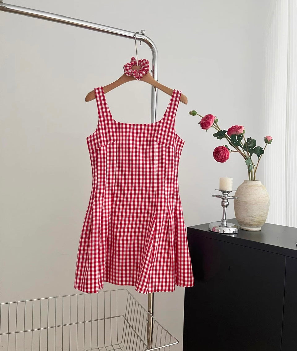Candy Shop Gingham Mini Dress Maxct