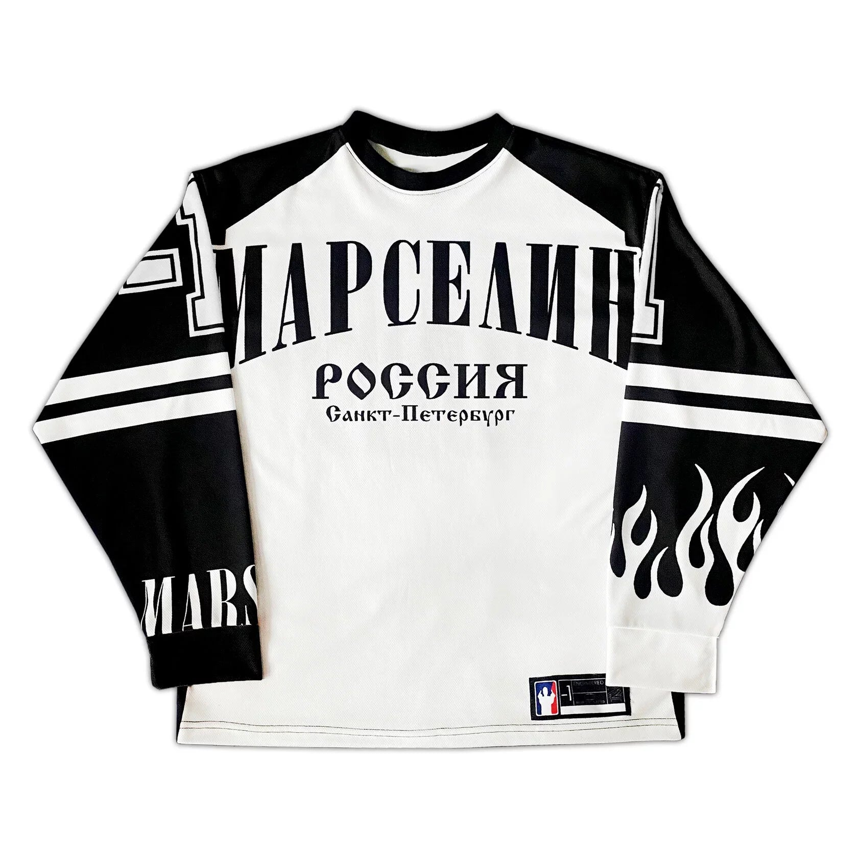 Maxct 90s Streetwear Y2K Street Jersey Fake Mesh Long Sleeve Men Women Retro Trendy Hip Hop Harajuku College Sport Pullover Oversized Unisex T Shirt 1017