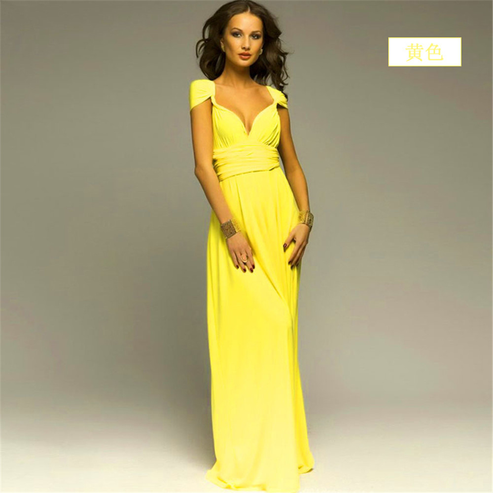 Maxct men costume ideas Multi-Wear Multi-Rope Cross Backless Sexy Bandage Dress Long Dress