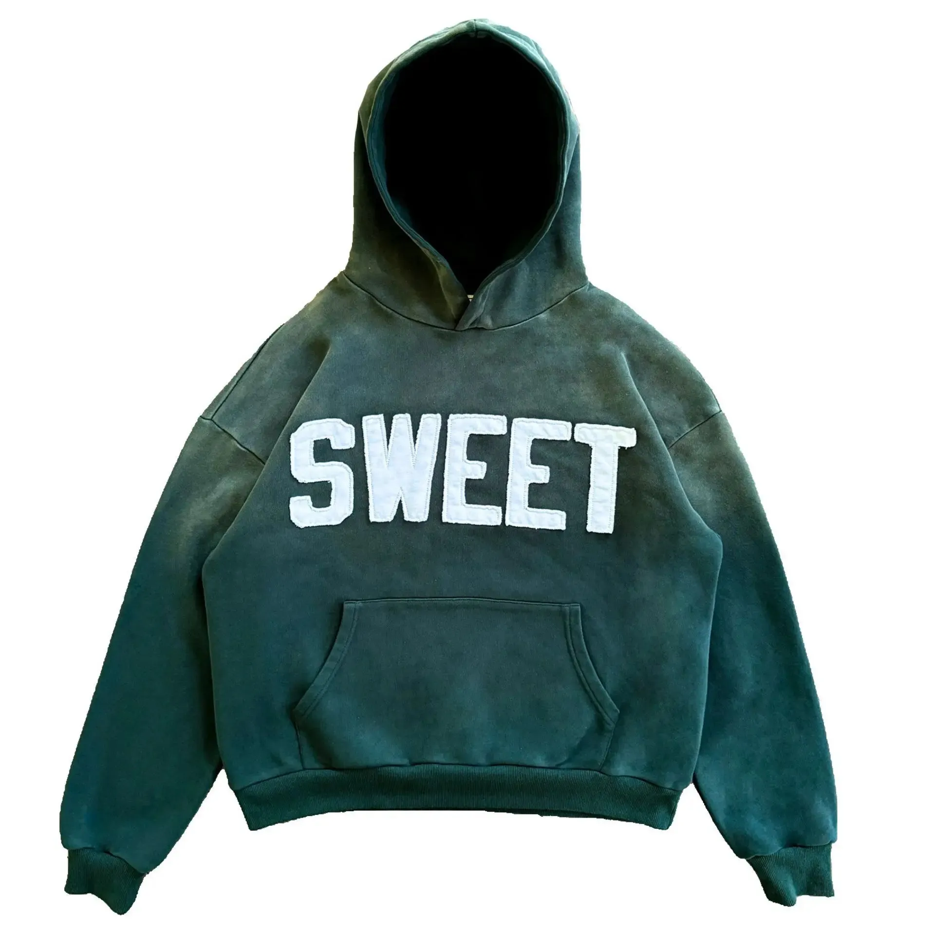 Maxct Y2k Winter Long Sleeved Hoodie Sweatshirt Oversized Winter Clothes Streetwear Y2k Vintage Punk Graffiti Print Top School Ootd