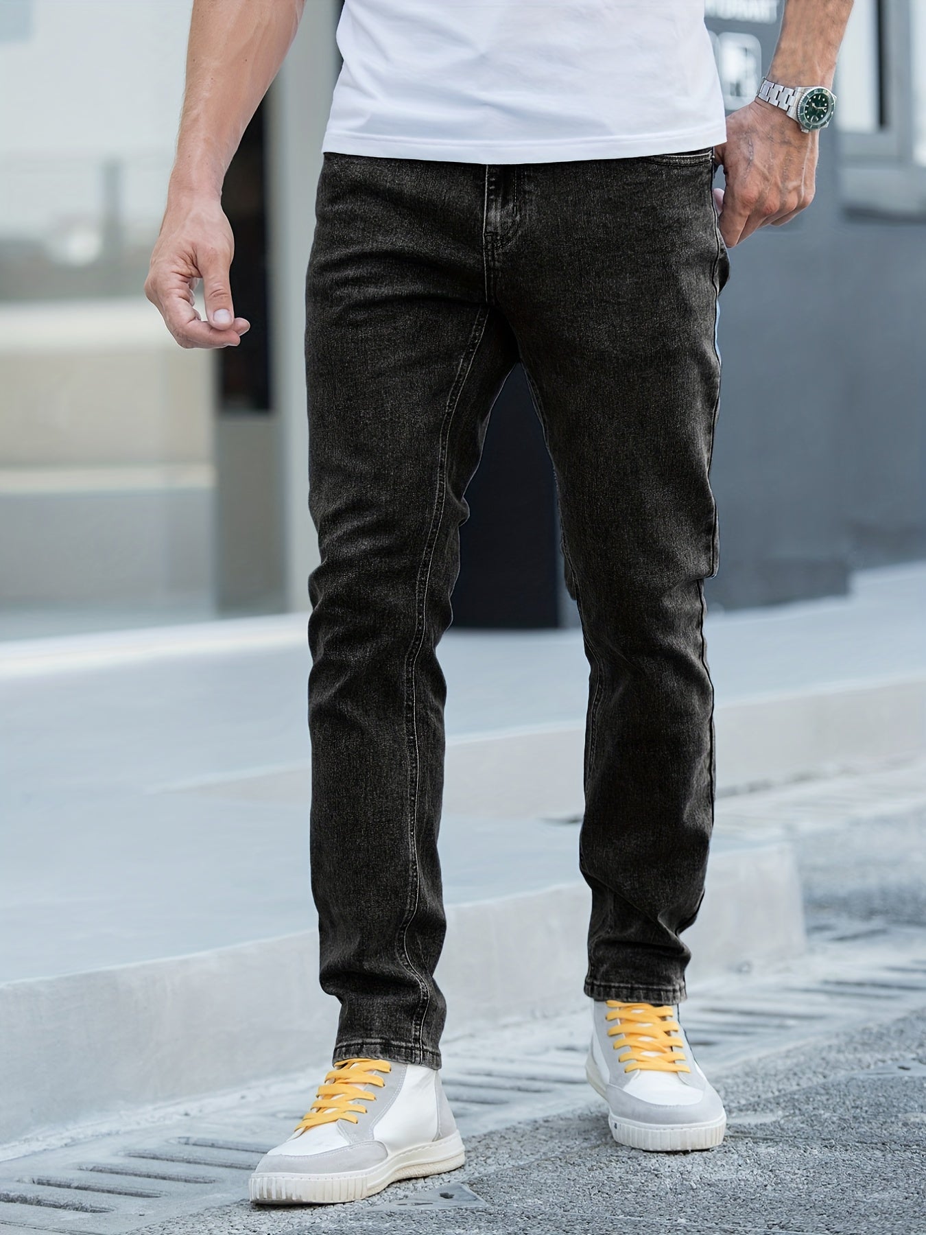 Maxct  Men's Slim Fit Stretch Jeans
