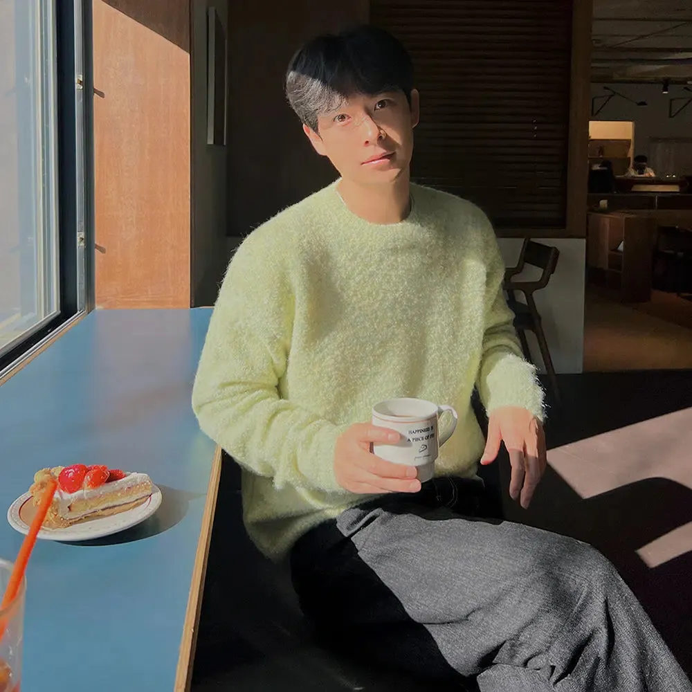 Maxct Casual Round Neck Knitted Sweater
