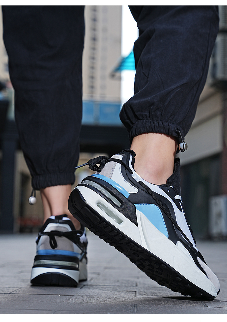 Men's Air Cushion Thick Platform Sneakers - true-deals-club