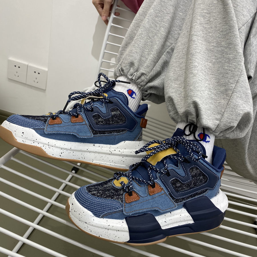 Men's Canvas Denim Sneakers - true-deals-club
