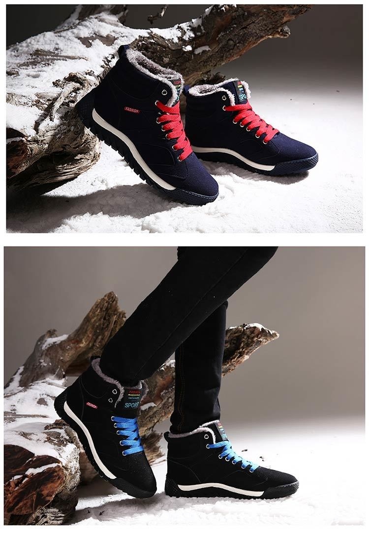 详情页_24.jpg Cozy Winter Men's Snow & Hiking Boots: Plush. Warm. Non-slip - true deals club