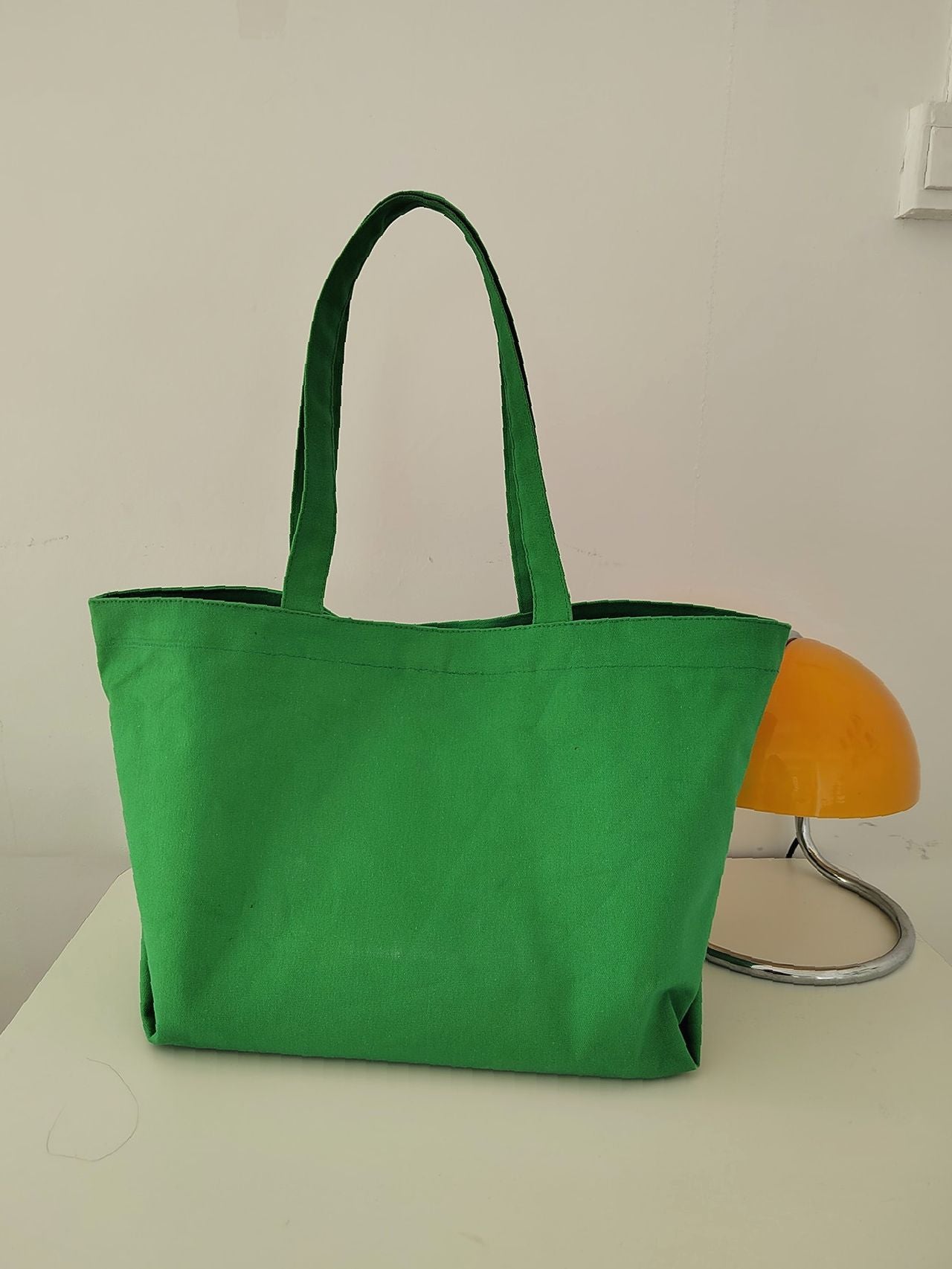Maxct - Slogan Graphic Large Capacity Shopper Bag  - Women Tote Bags