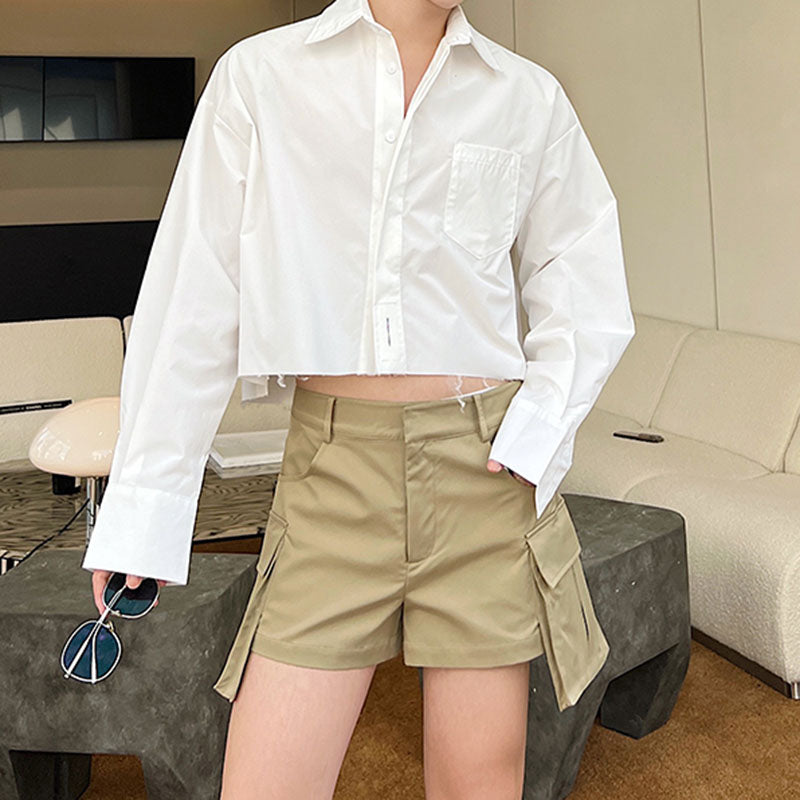 Maxct Summer Three-dimensional Pocket Shorts