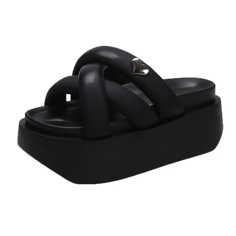 Wedge Sandals 8cm for Women Maxct