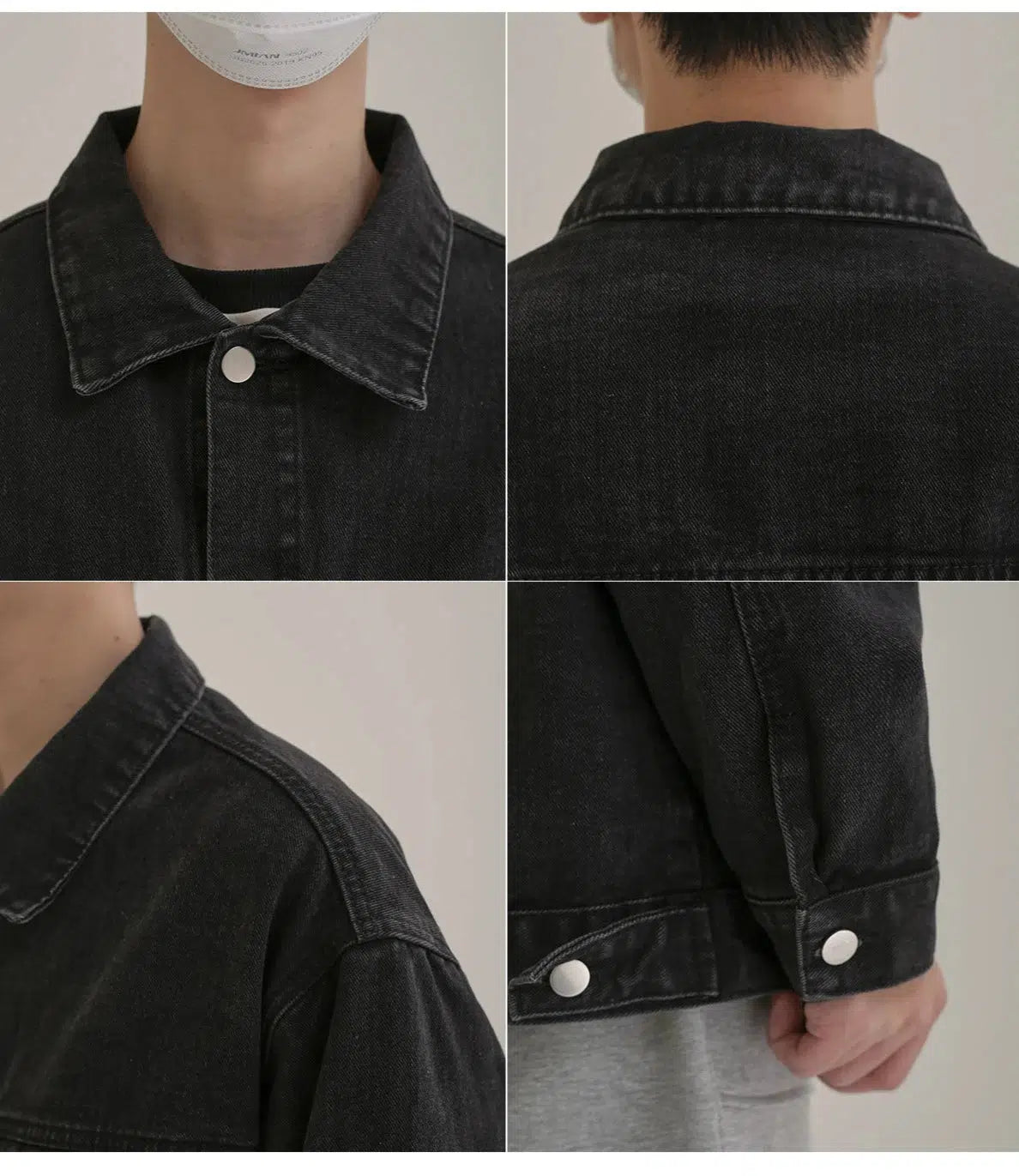 Maxct Basic Washed Denim Jacket