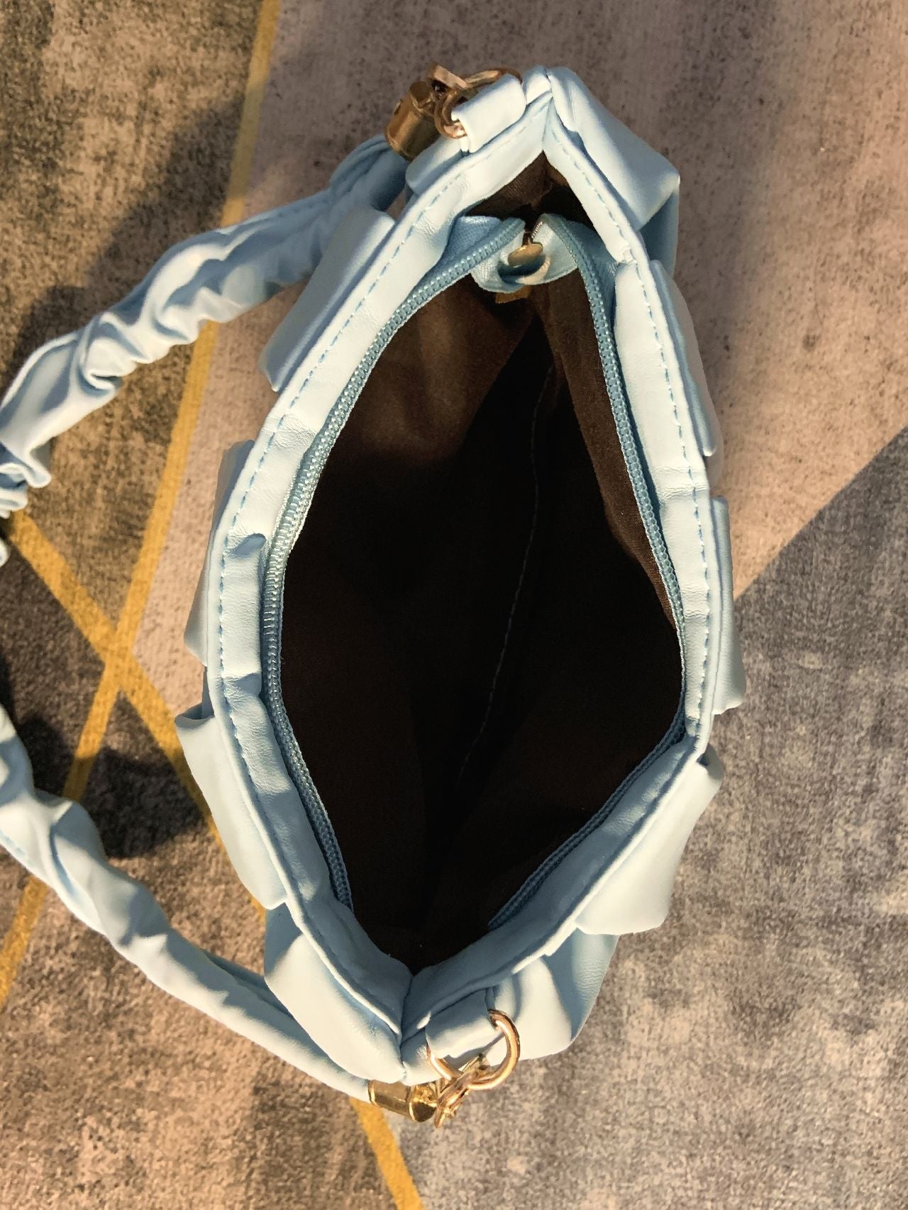 Bag For Love - Minimalist Ruched Bag  - Women Maxct Bags