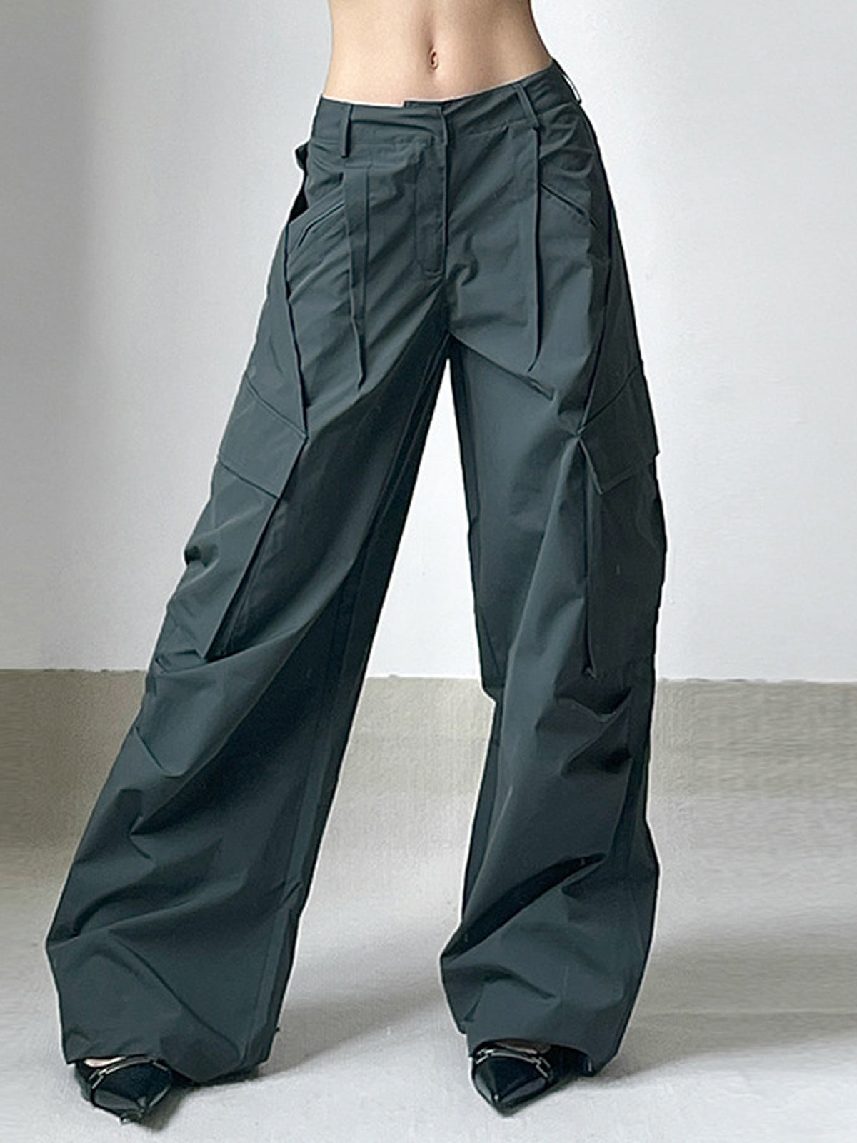 Maxct Solo Ovesized Cargo Parachute Pants