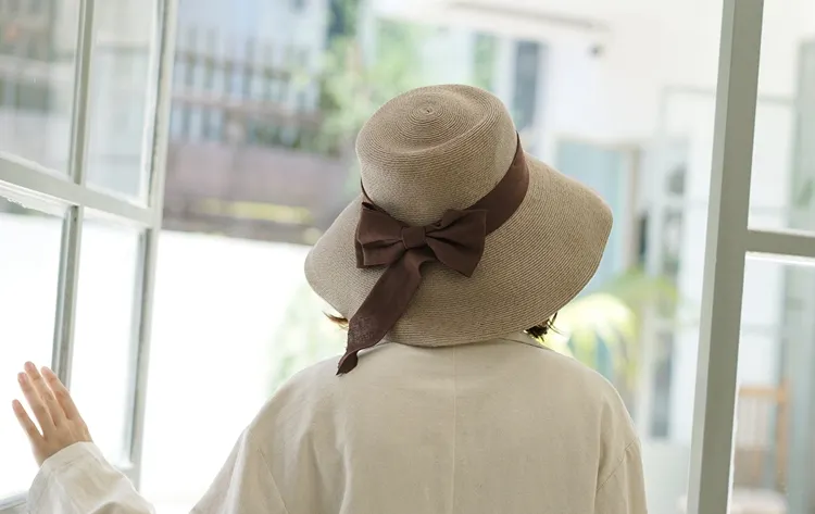 Straw Hat Artsy Travel Women's Anti-DDoS Foldable Hat
