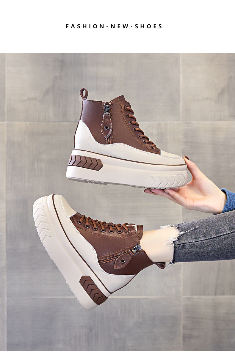 Platform Sneaker Boots for Women - true-deals-club