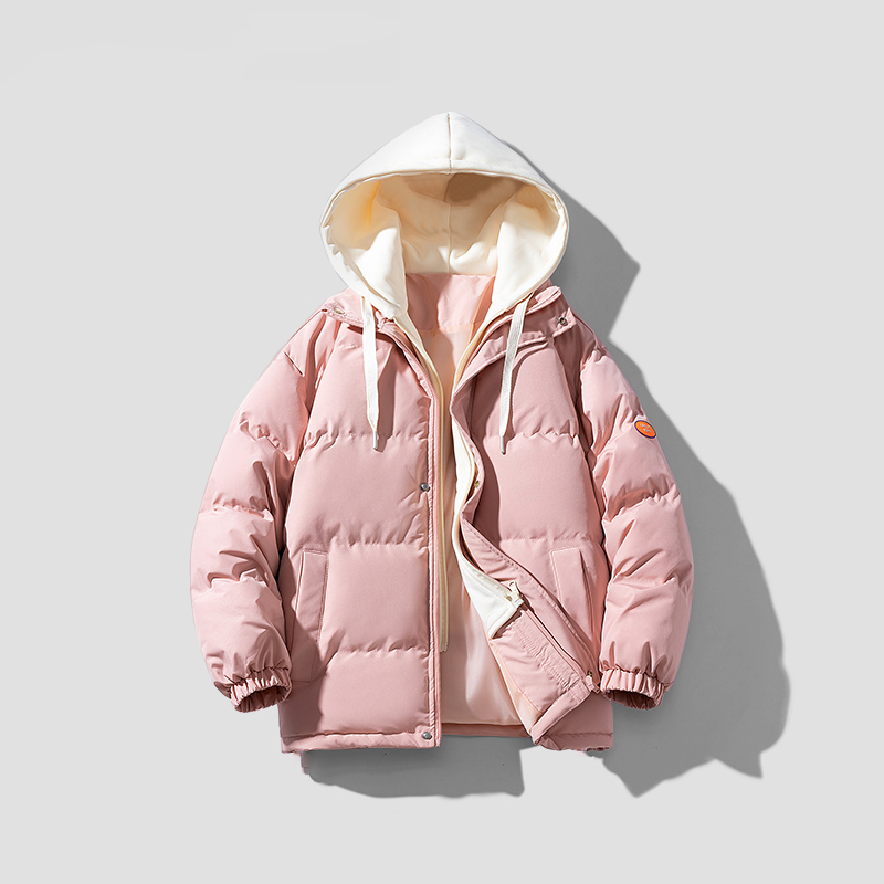 &Hoodie Lined Cotton Down Jacket