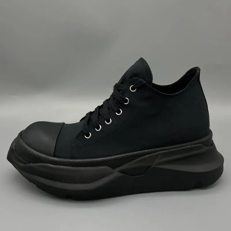 Black Sneakers - Men's High top Canvas Maxct