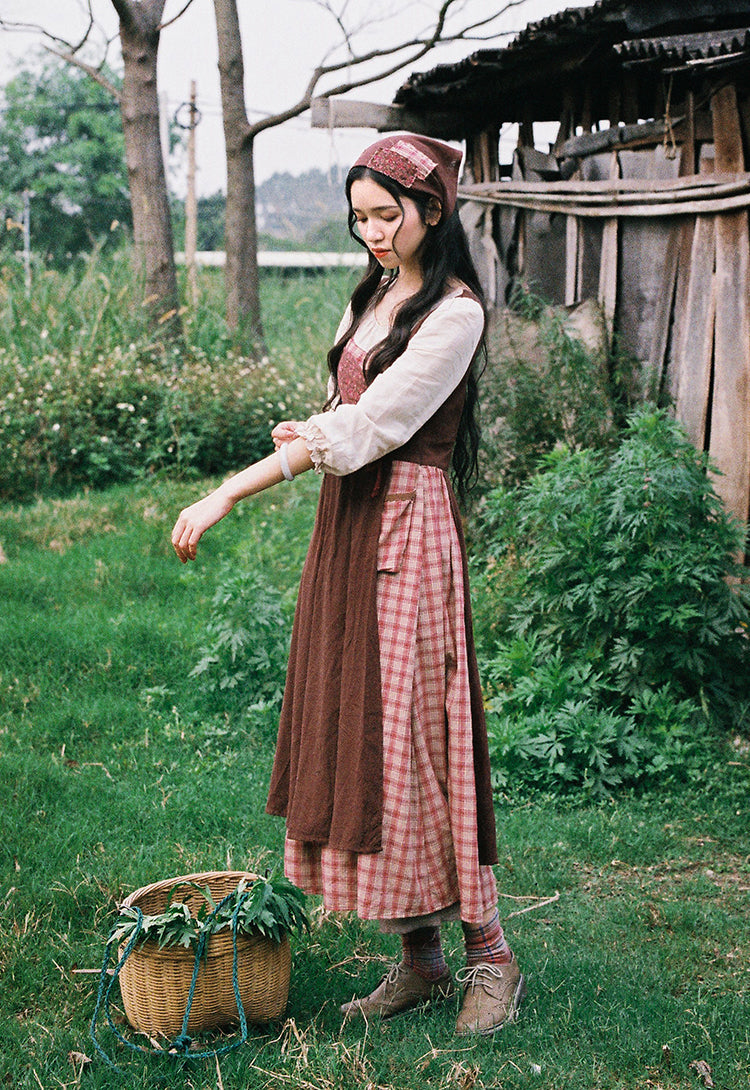 Patchwork Village Dress Maxct