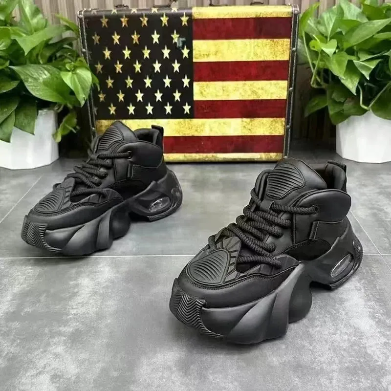Trendy Thick Platform Sneakers for Men Maxct