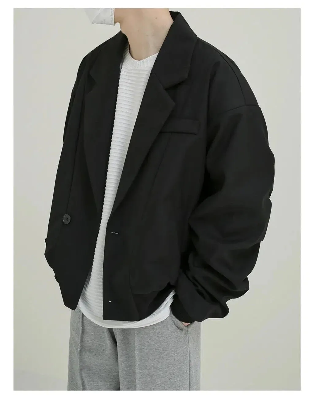 Maxct Suit Collar Short Jacket