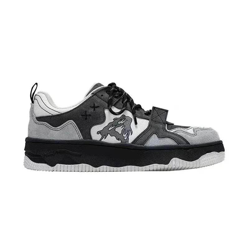 Punk Goth Volcano Sneakers Maxct