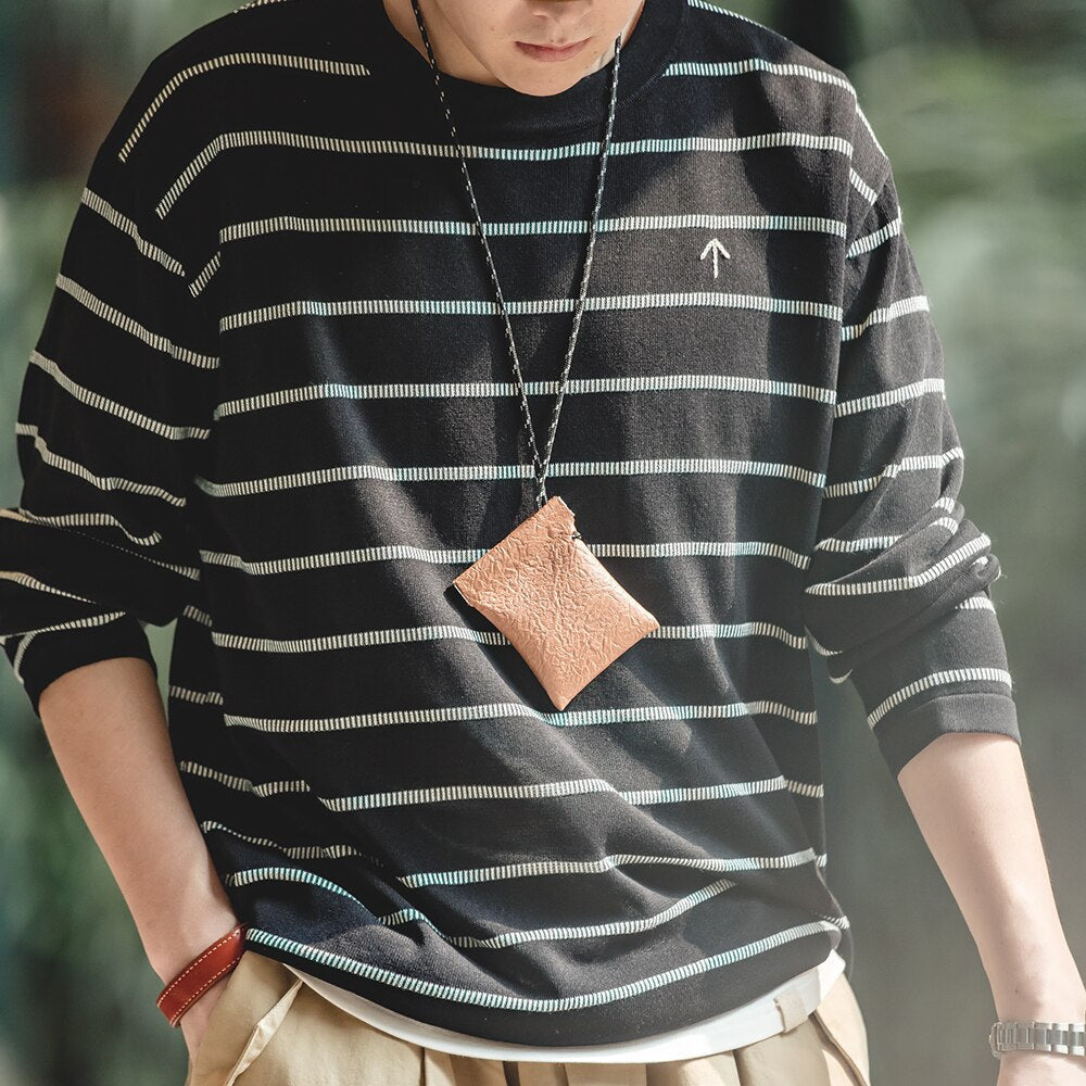 Maxct Lightweight Stripe Knitted Sweater