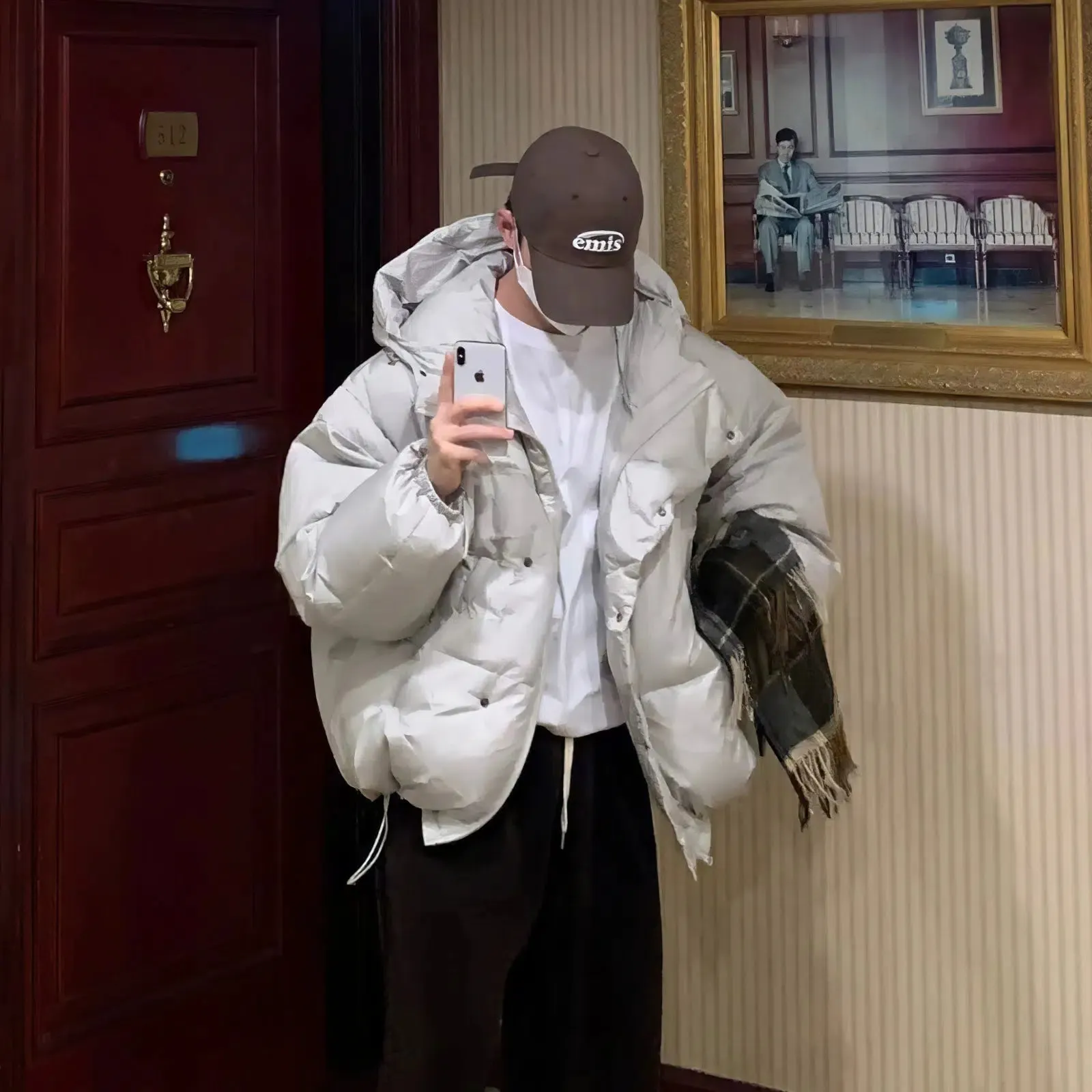 Maxct Hooded Cotton Puffer Coat