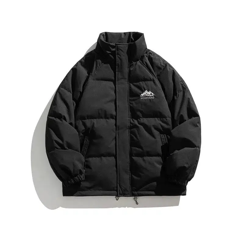 Maxct Retro Stand Collar Down Jacket