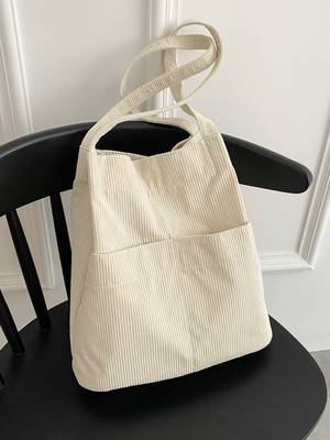 Plaid Tote Bag - Women Tote Bags