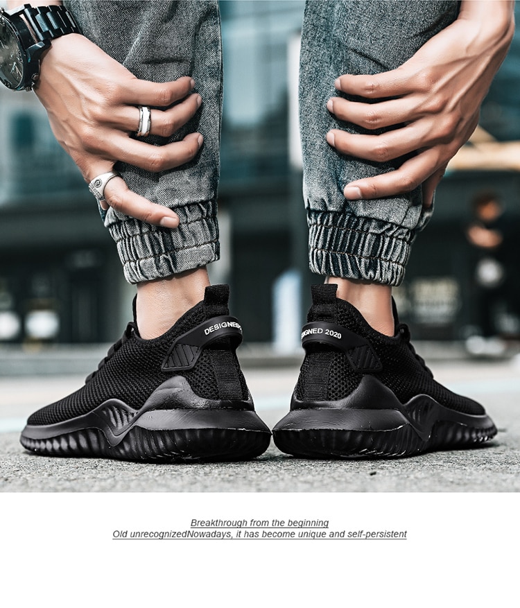Light Air-Mesh Platform Sneakers for Men - true-deals-club