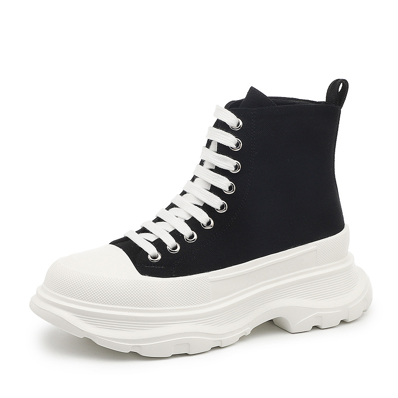 Chunky Canvas Sneakers for Women - true-deals-club