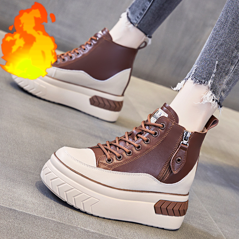 Platform Sneaker Boots for Women - true-deals-club