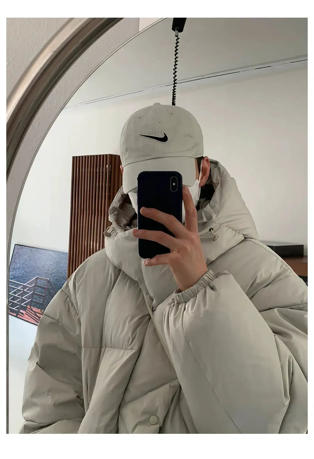 Maxct Hooded Cotton Puffer Coat