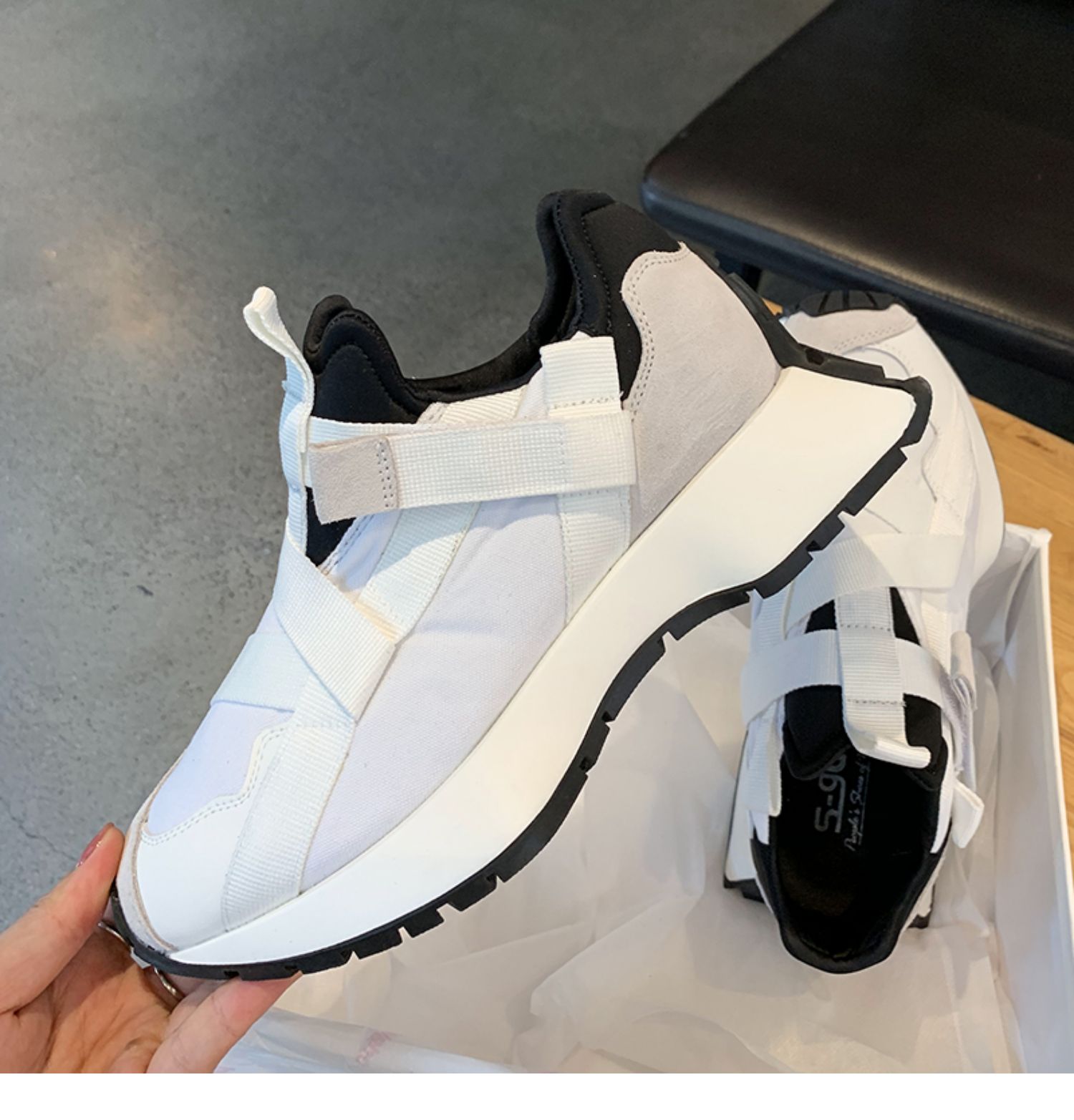 Fashion Off-Black Sneakers for Women - true-deals-club