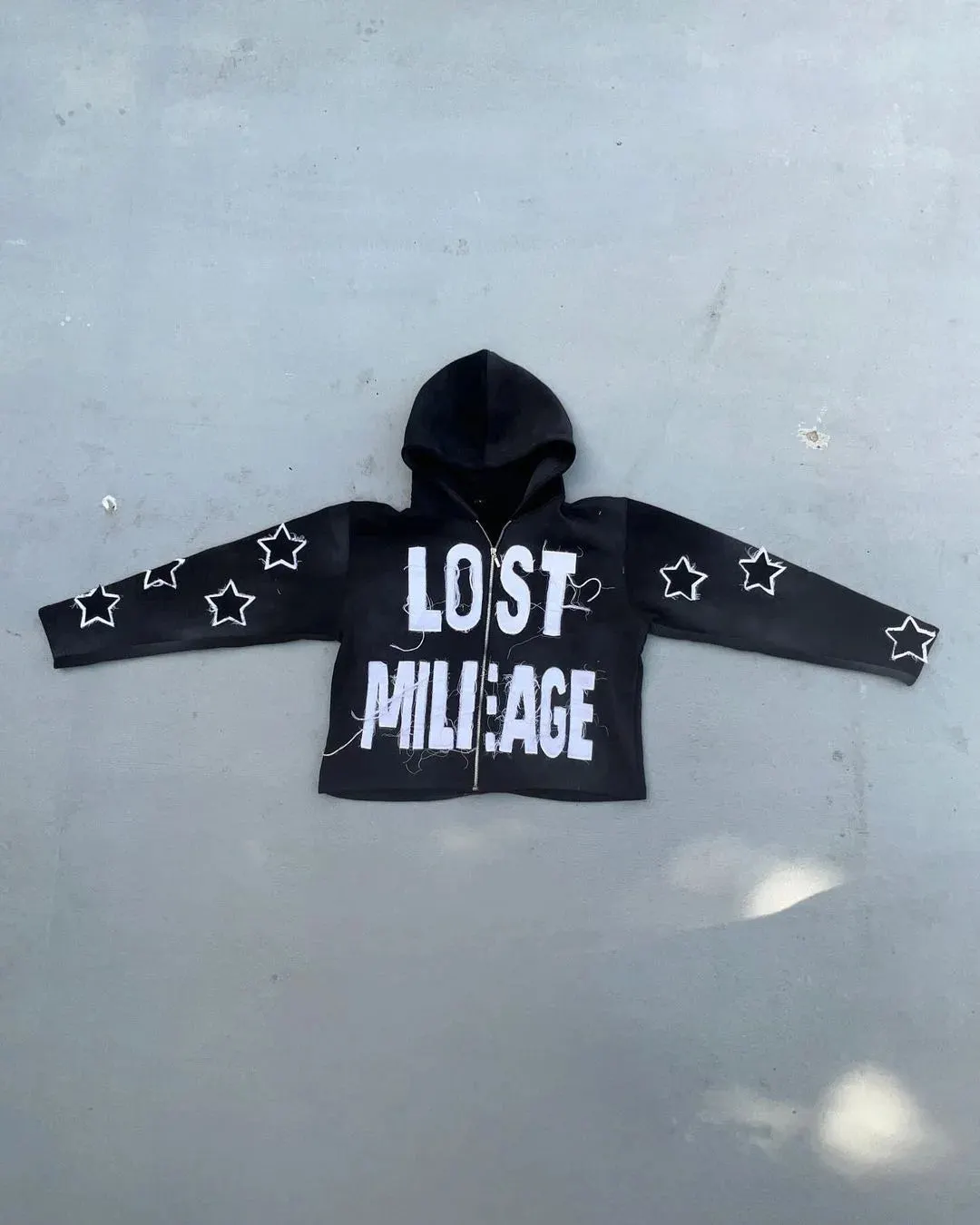 Maxct Y2k Winter Long Sleeved Hoodie Sweatshirt Oversized Winter Clothes Streetwear Y2k Vintage Punk Graffiti Print Top School Ootd