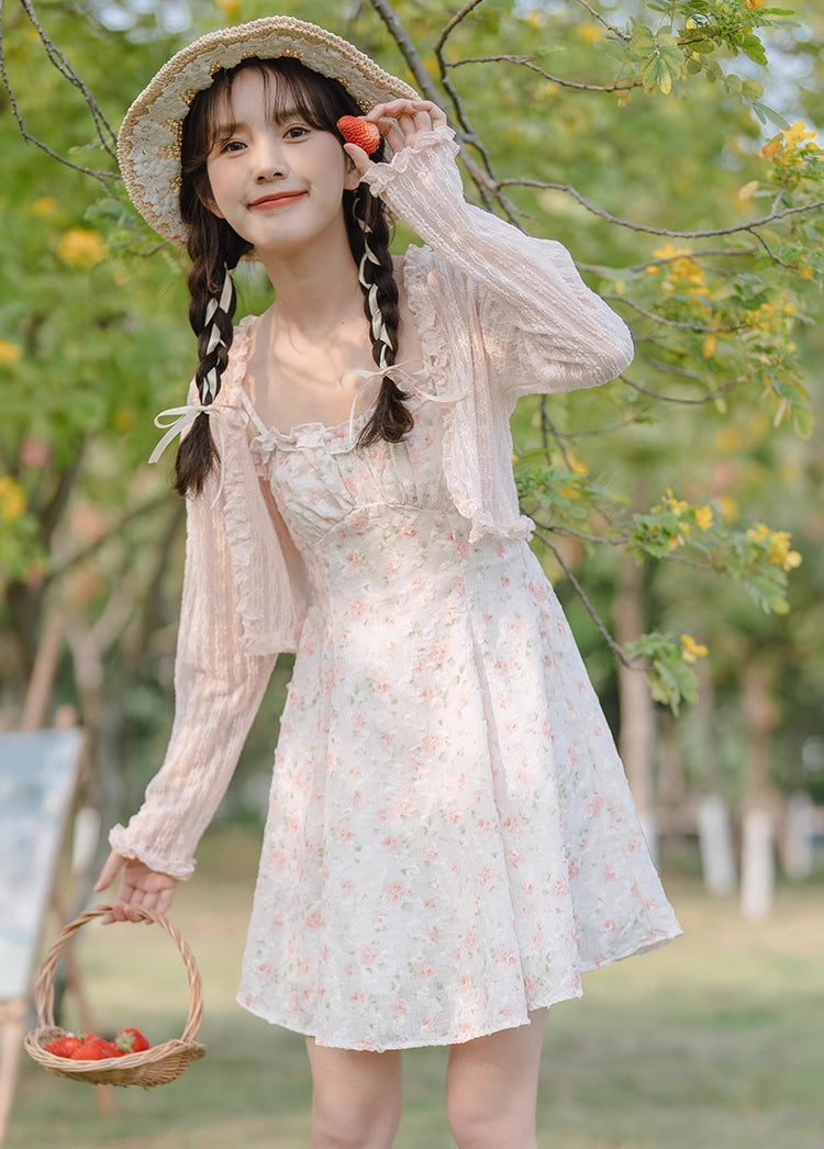 Faded Rose Cami Mini Dress Maxct