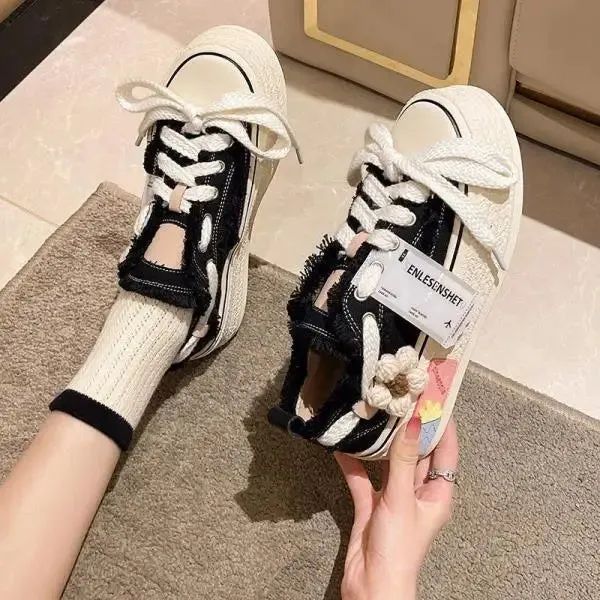 Canvas Sneakers Espadrille Women's All-Match Maxct